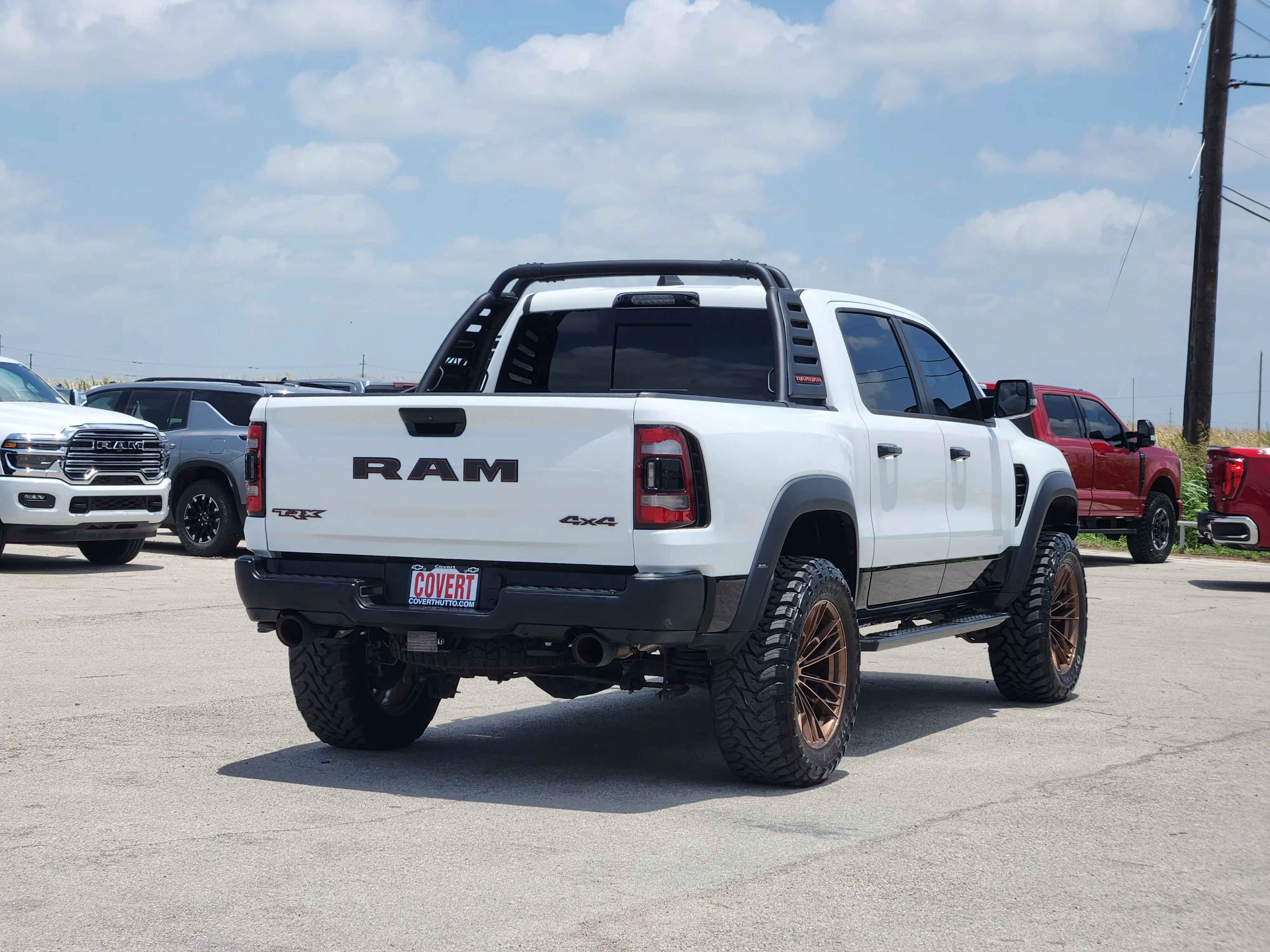 Used 2024 Bright White Clearcoat Ram TRX image 7
