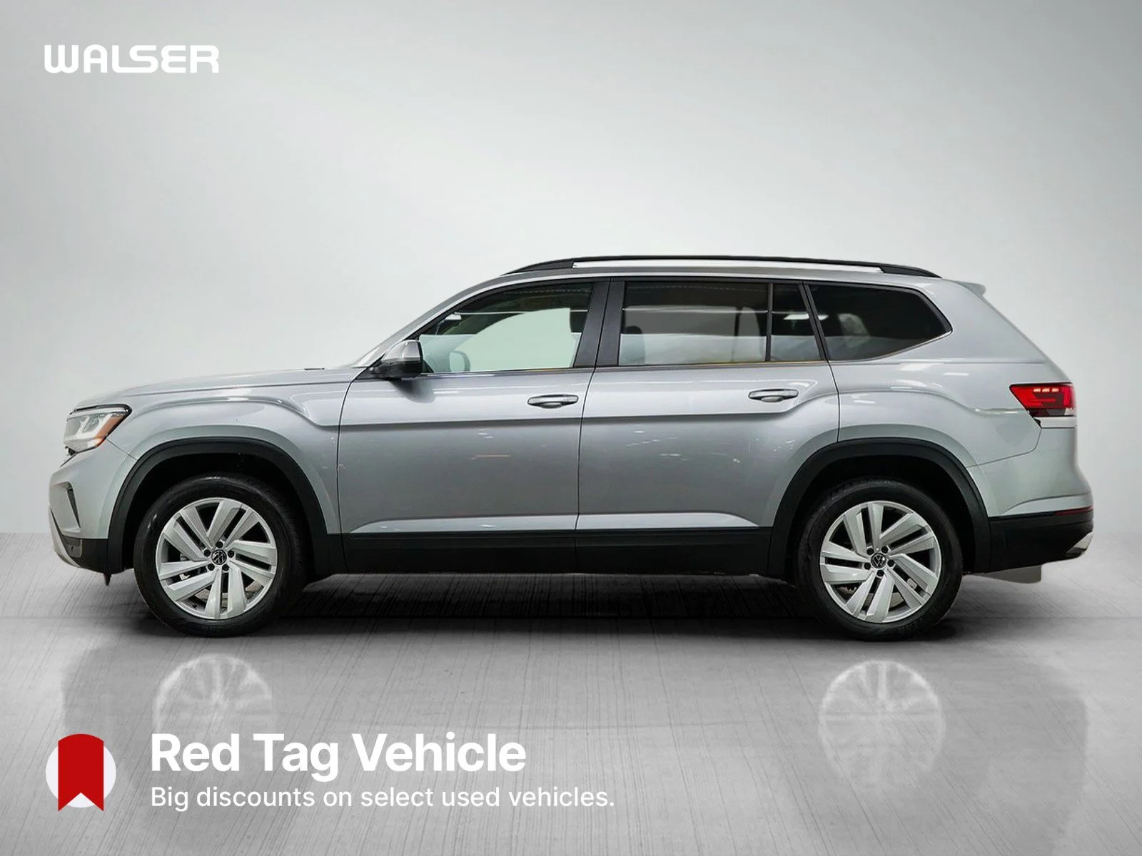 Used 2021 Volkswagen Atlas SE w/Tech with VIN 1V2HR2CA8MC598088 for sale in White Bear Lake, Minnesota