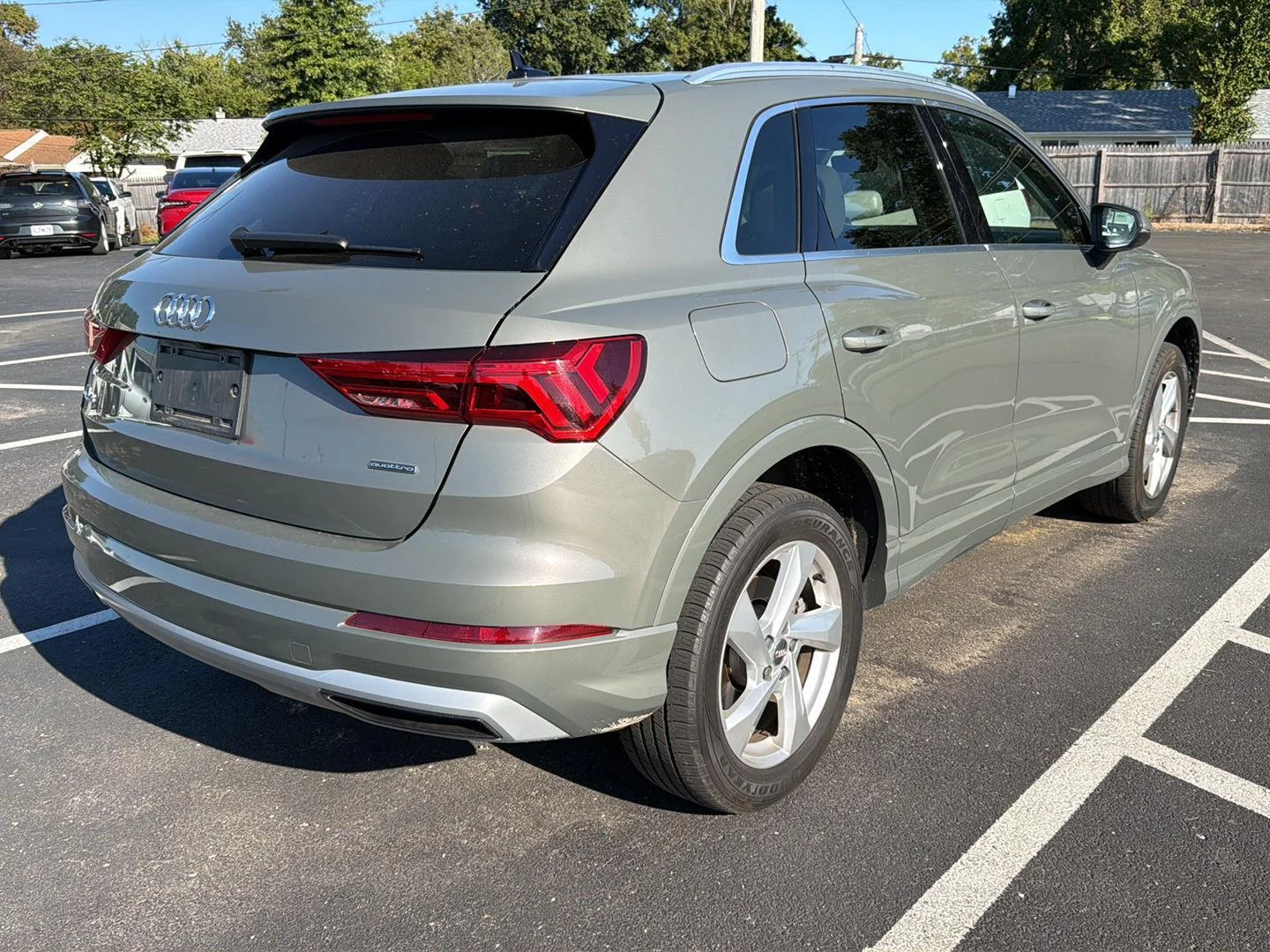 Used 2019 Nano Gray Metallic Audi Premium image 4