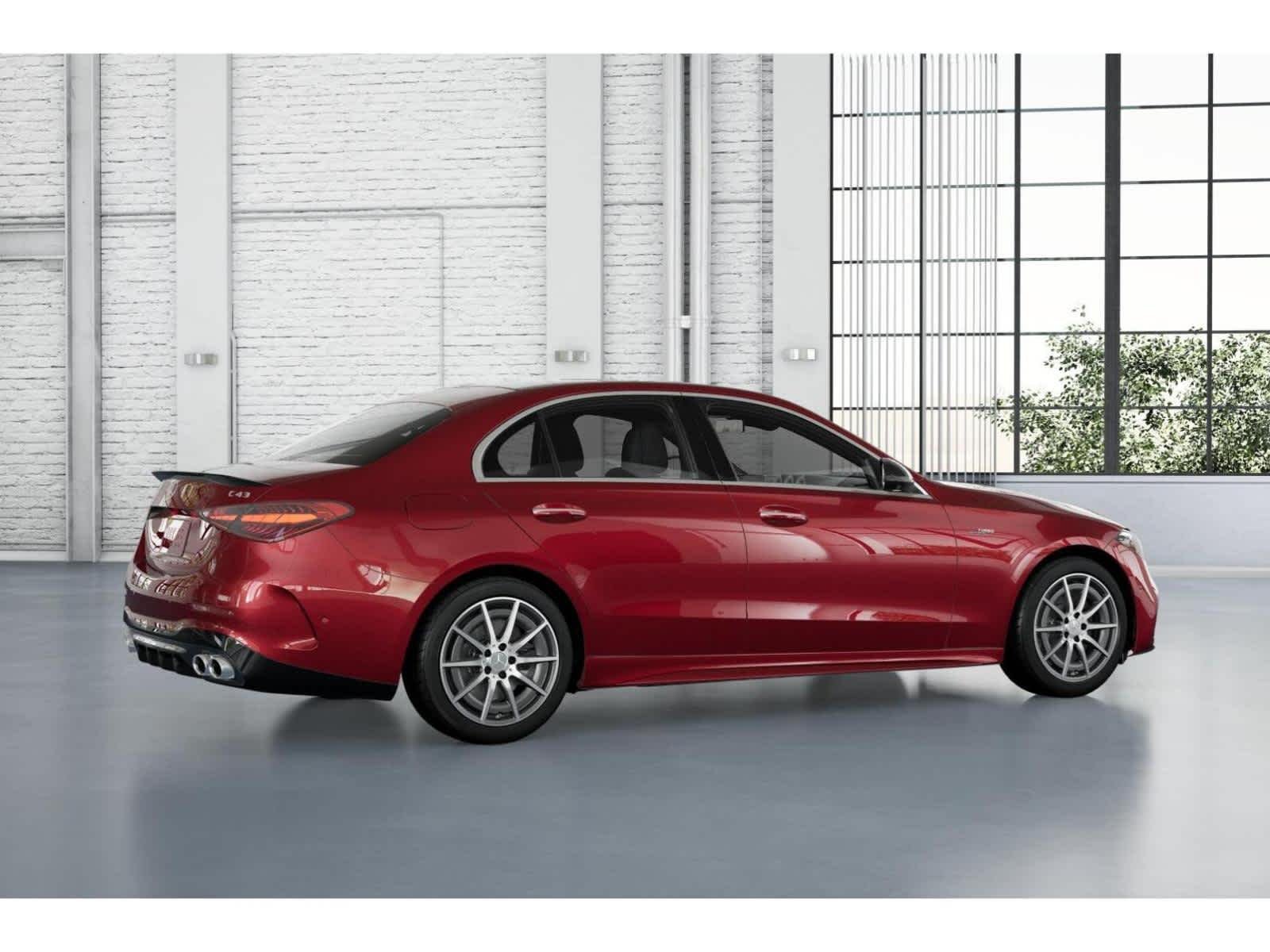 New 2026 MANUFAKTUR Patagonia Red Metallic Mercedes-Benz AMG® C 43 4MATIC® Sedan image 18