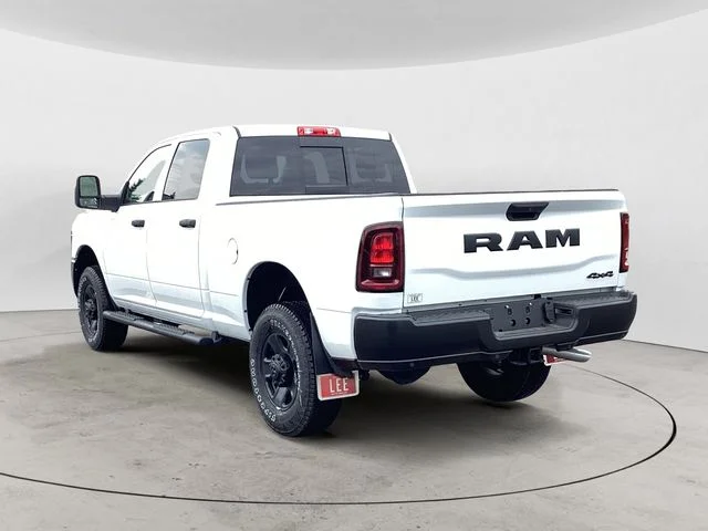 New 2026 Bright White Clearcoat Ram TRADESMAN CREW CAB 4X4 6