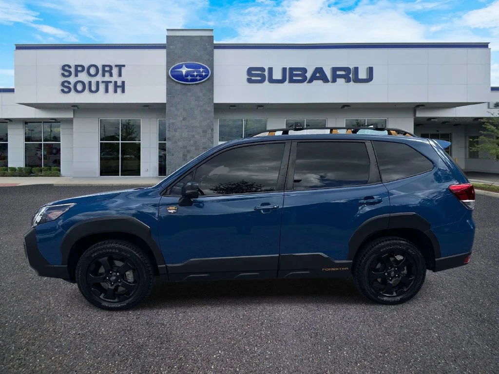 Used 2022 Blue Subaru Wilderness image 7