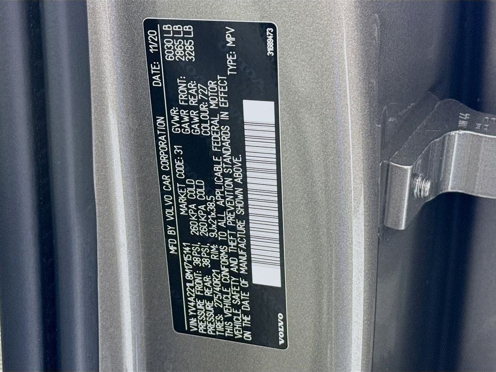 Used 2021 Gray Volvo T6 Inscription image 35