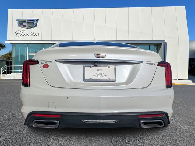 Used 2022 Crystal White Tricoat Cadillac Premium Luxury image 4