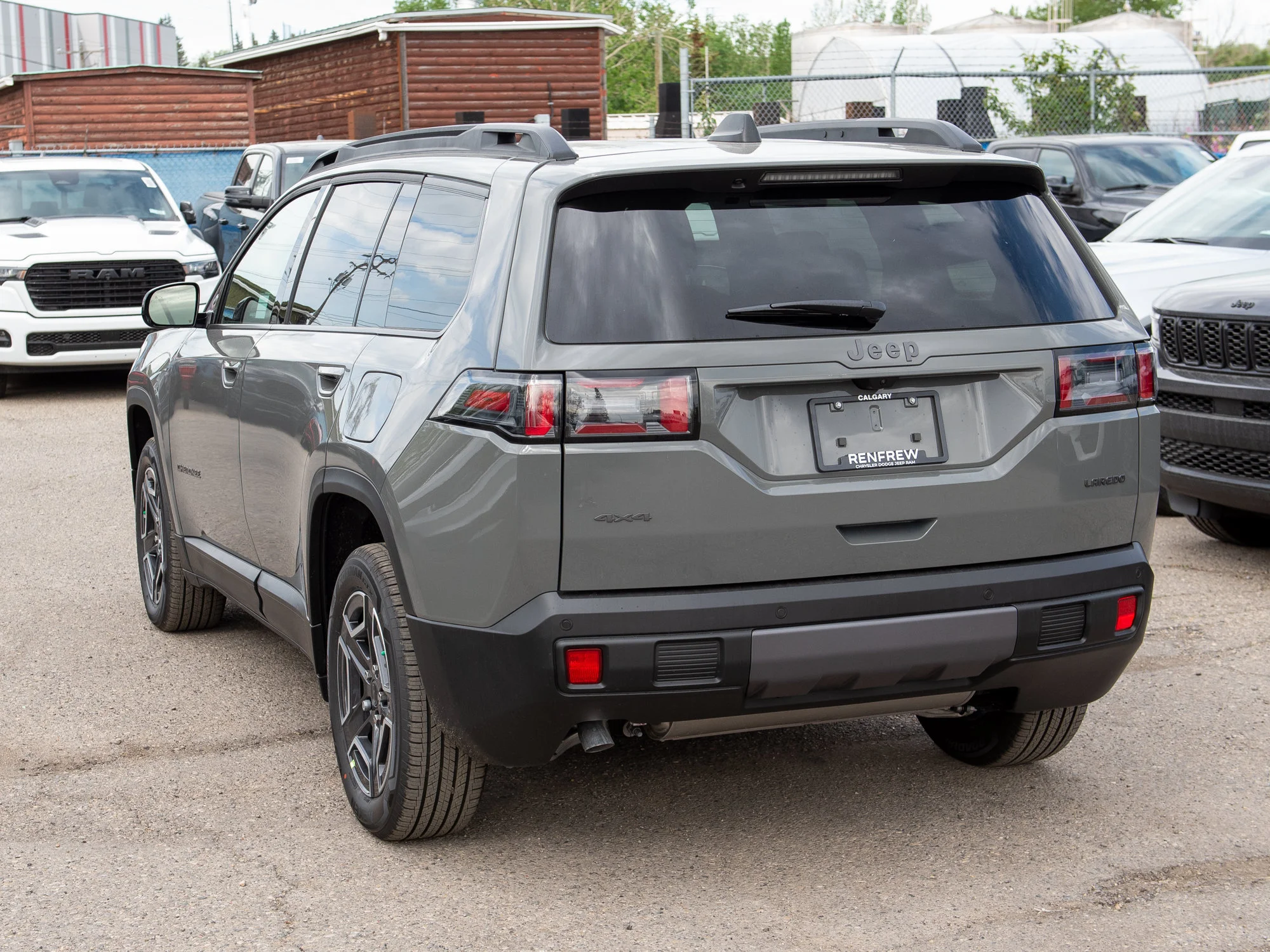 New 2026 Grey Jeep Laredo * Hybrid image 3