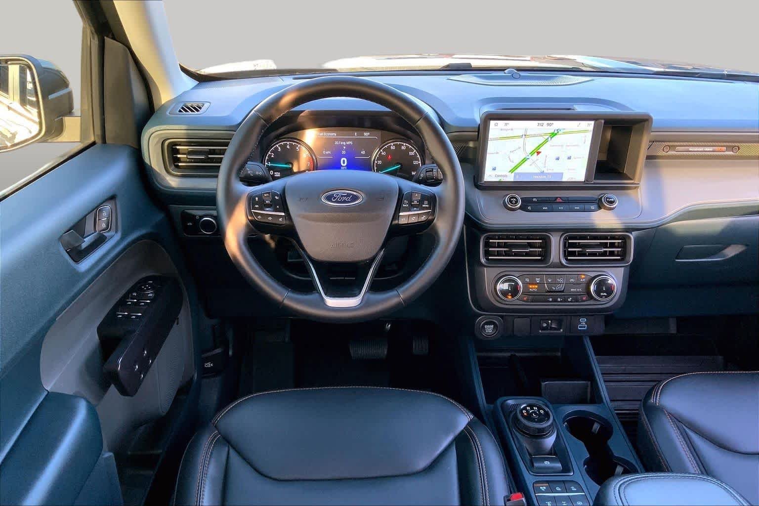Used 2024 Carbonized Gray Metallic Ford LARIAT Advanced image 6