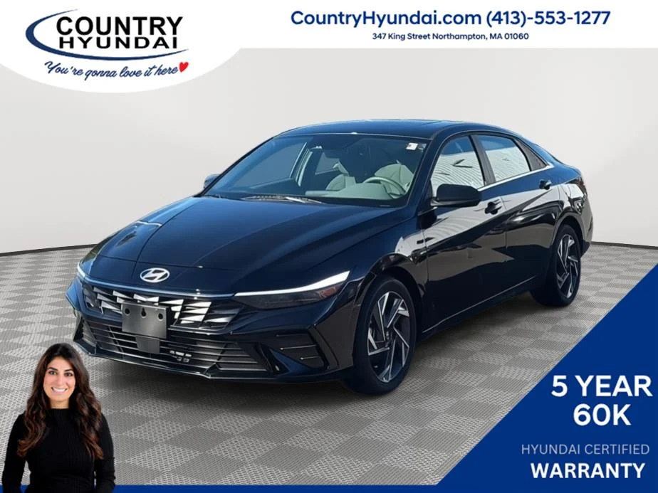 Certified Used 2025 Abyss Black Hyundai SEL Convenience image 1