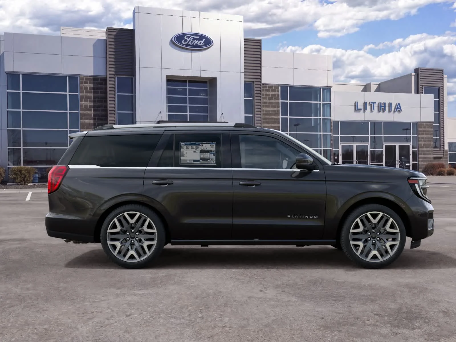 New 2027 Dark Matter Gray Metallic Ford Platinum image 5