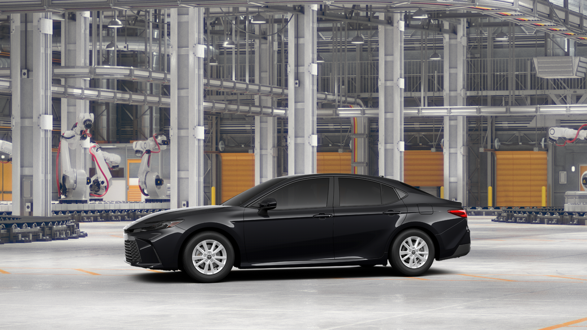 New 2027 Midnight Black Metallic Toyota LE image 3