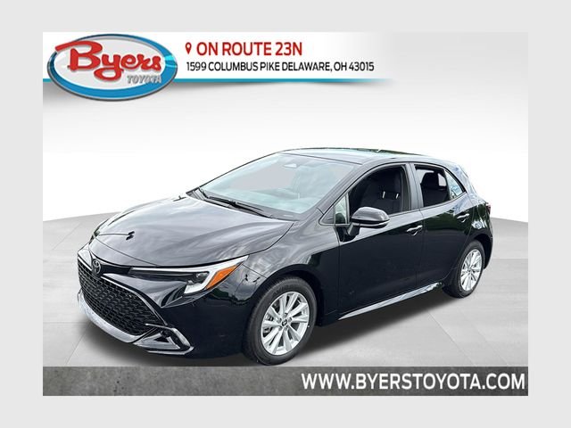 Midnight Black Metallic 2026 Toyota Corolla Hatchback SE FWD Hatchback Front-Wheel Drive
