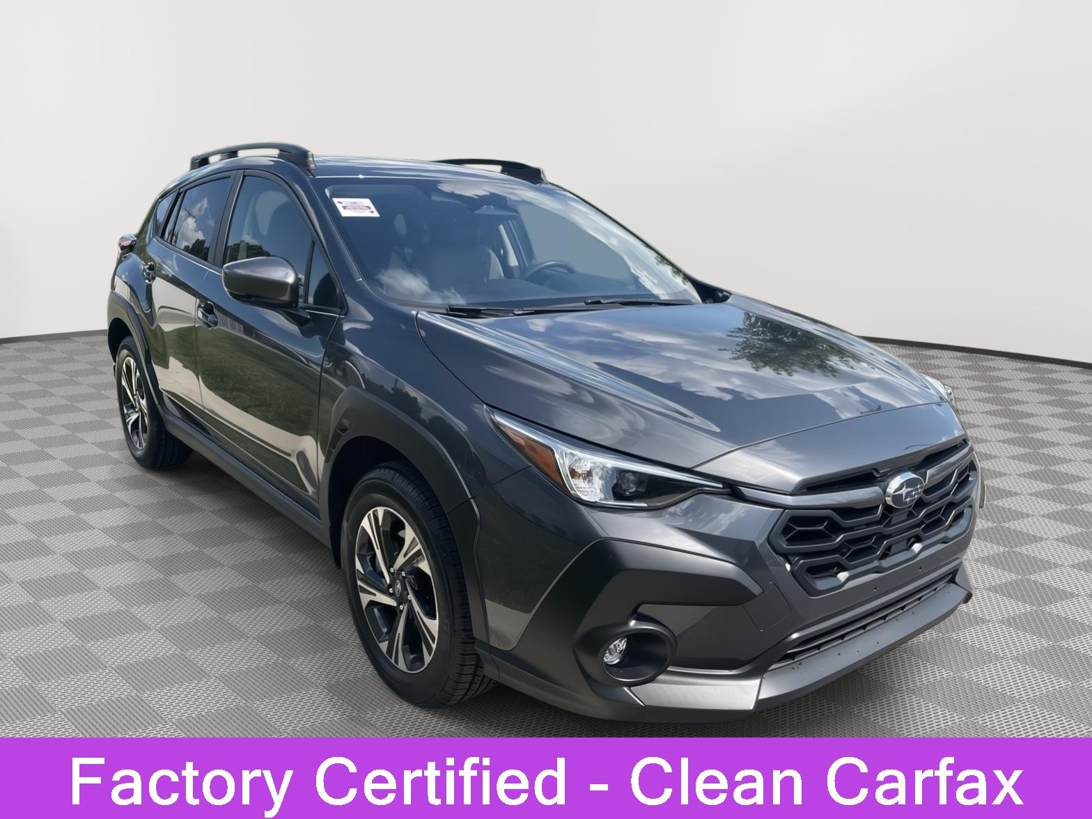 Certified Used 2024 Magnetite Gray Metallic Subaru Premium image 1
