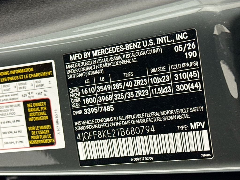 New 2026 MANUFAKTUR Silicon Grey Mercedes-Benz GLS 63 AMG® image 34