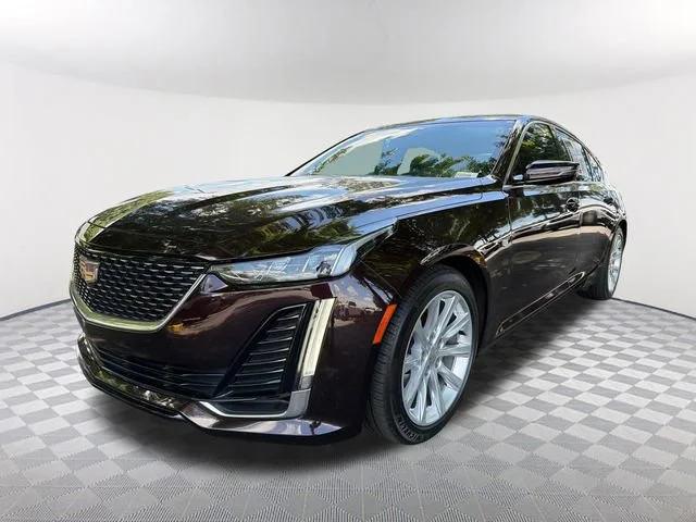 Used 2020 GARNET METALLIC Cadillac Luxury image 1