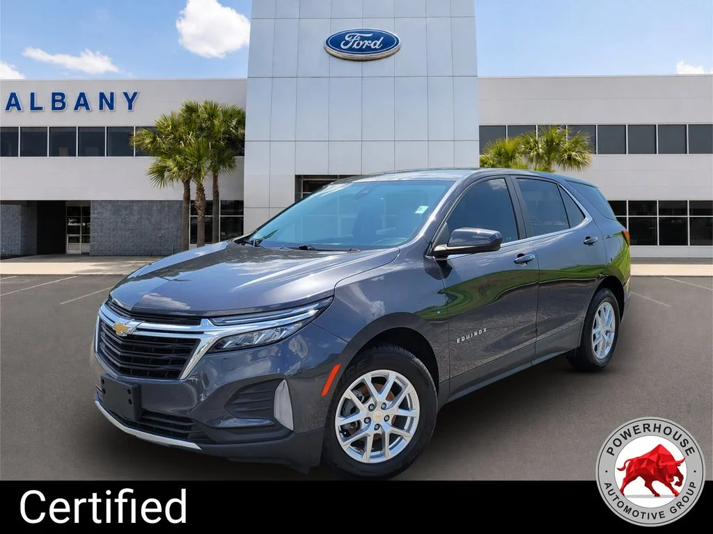 Certified Used 2022 Gray Chevrolet LT image 1