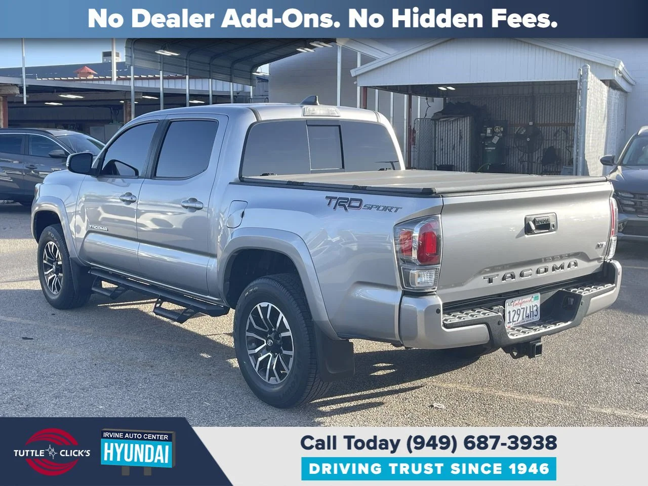 Used 2021 SILVER SKY METALL TOYOTA TRUCK TRD SPORT image 13