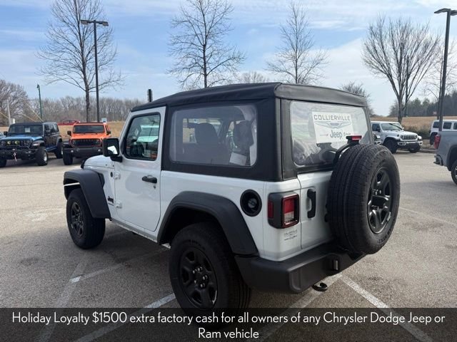 New 2026 Bright White Clear-Coat Exterior Paint Jeep Sport image 3