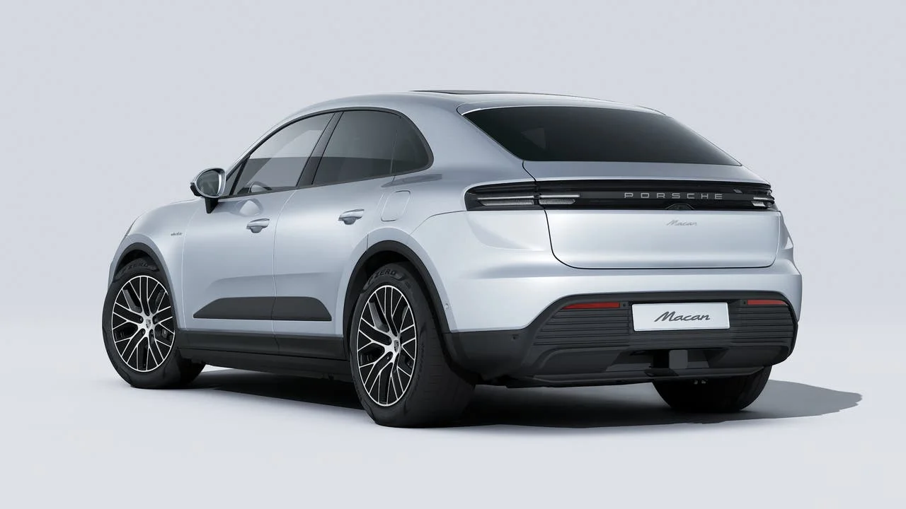 New 2026 Dolomite Silver Metallic Porsche Electric image 3