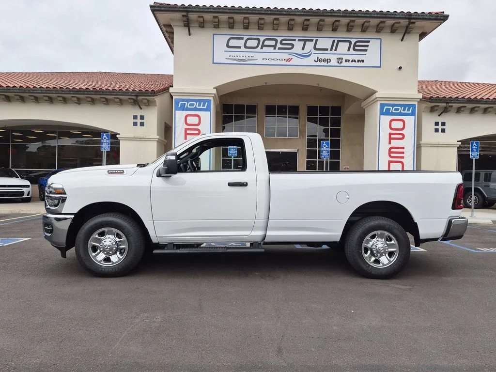 New 2026 Bright White Clear-Coat Exterior Paint RAM Tradesman image 8