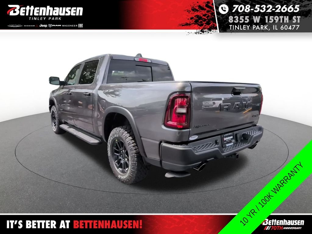 New 2026 Granite Crystal Metallic Clear-Coat Exterior Paint RAM Rebel image 9