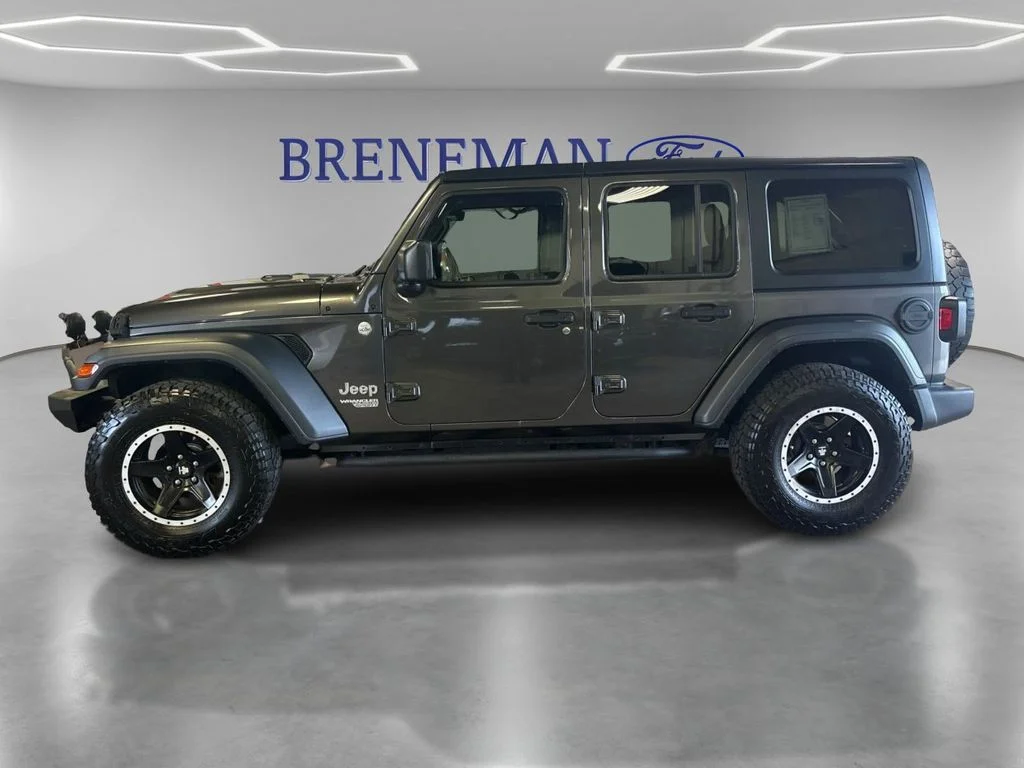 Certified Used 2019 Granite Crystal Clearcoat Metallic Jeep Unlimited Sport S image 9