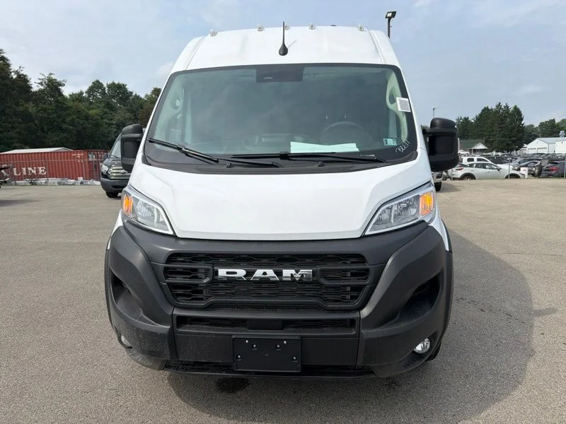 New 2026 Bright White Clearcoat RAM High Roof image 8