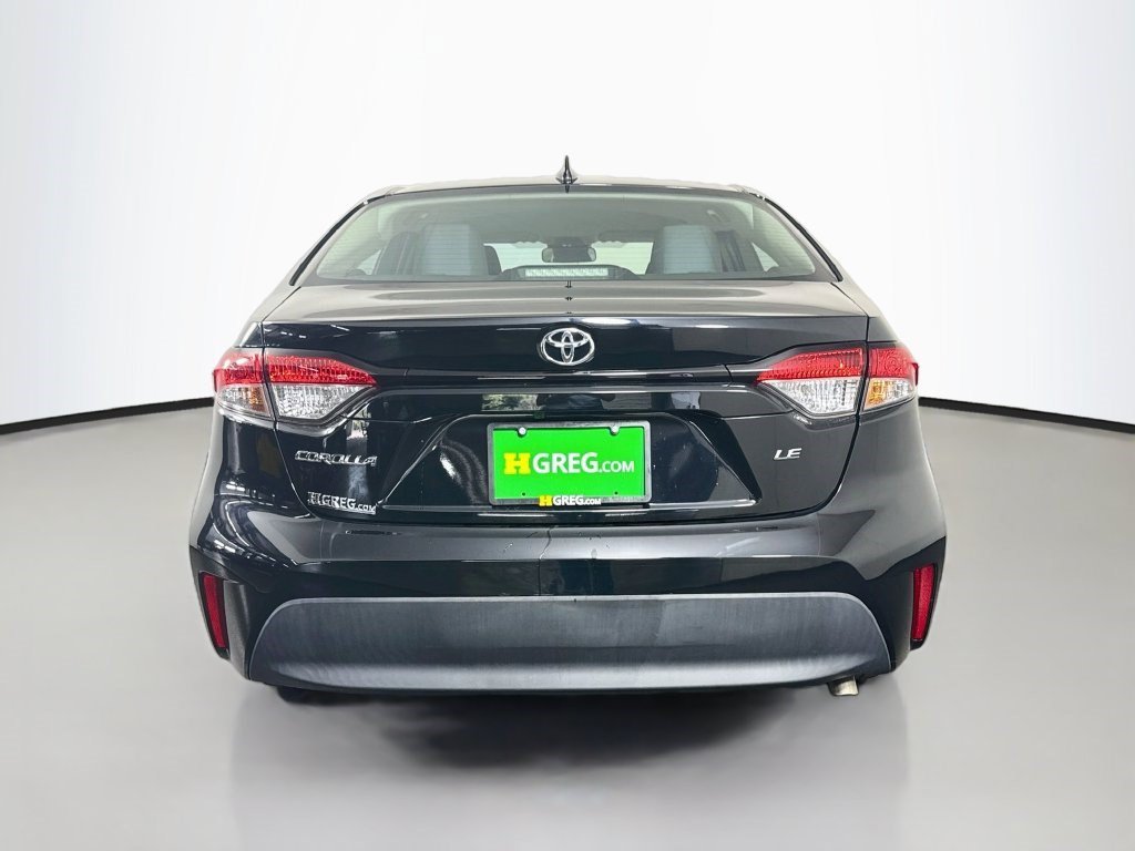 Used 2023 Midnight Black Metallic Toyota LE image 6