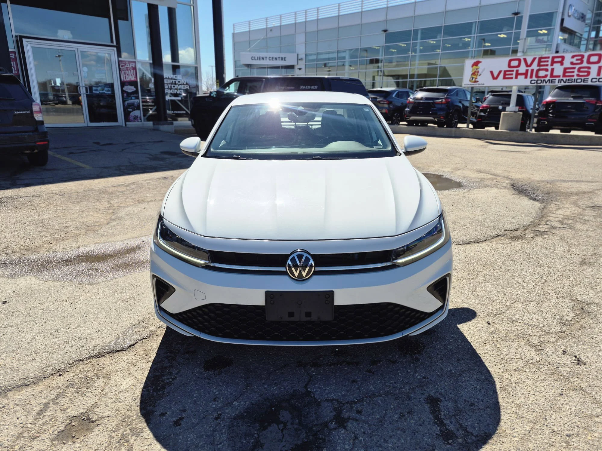 Certified Used 2025 Oryx White Pearl Volkswagen Comfortline*Adapt Cruise | Remote Start | Htd Seats & Wheel | Blind Spot Detect | Lane Keep Assist image 4