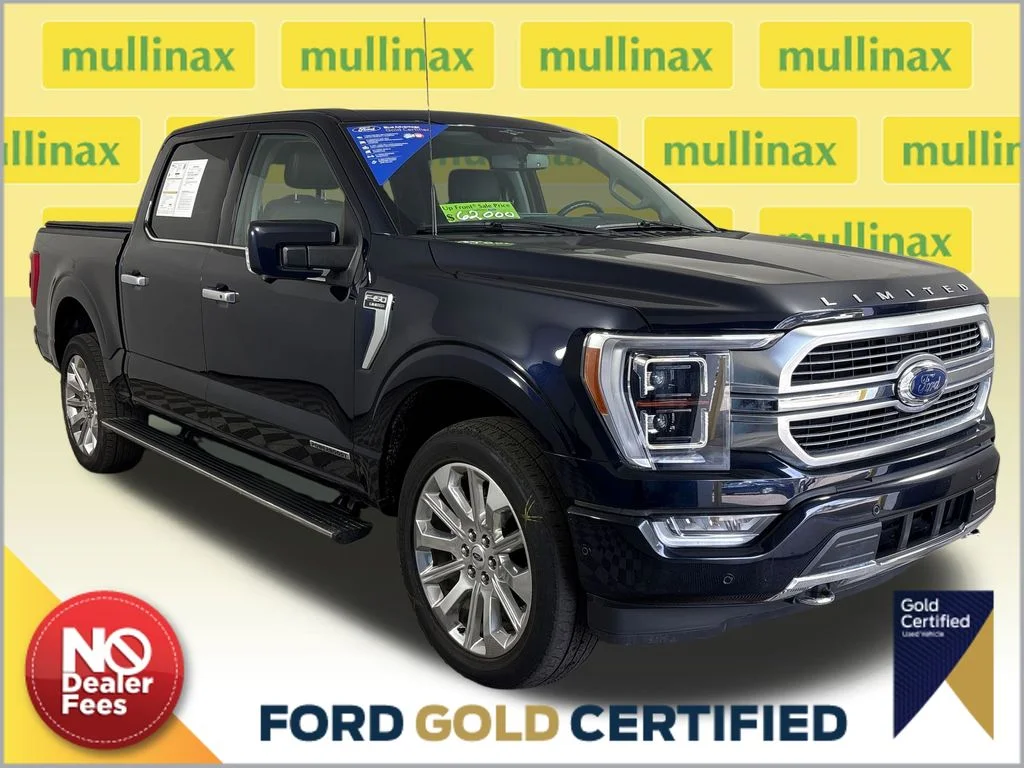 Certified Used 2023 Blue Ford Limited image 1