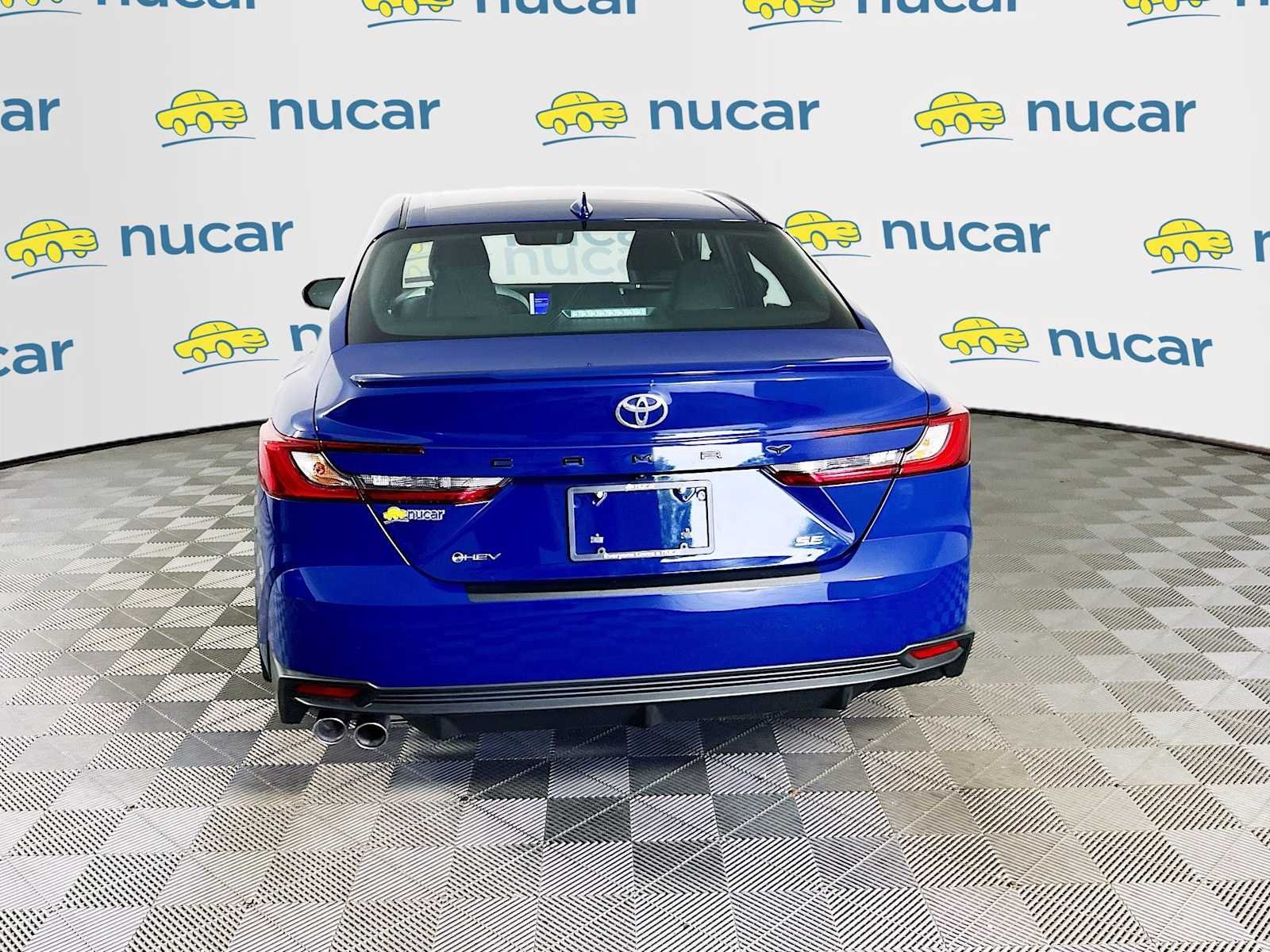Used 2025 Reservoir Blue Toyota SE image 6
