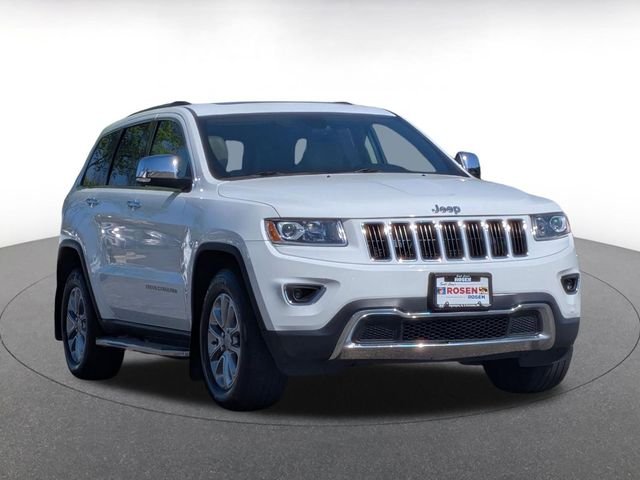 Used 2015 White Jeep Limited image 1