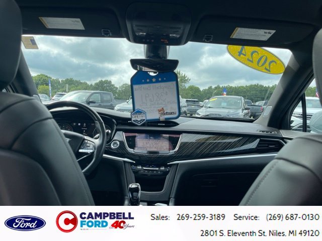 Used 2024 Silver Metallic Cadillac Premium Luxury image 36