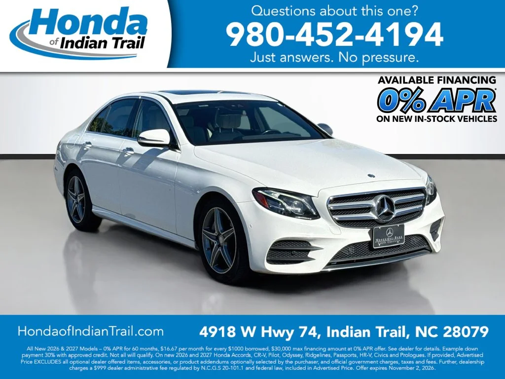 2017 Mercedes-Benz E-Class