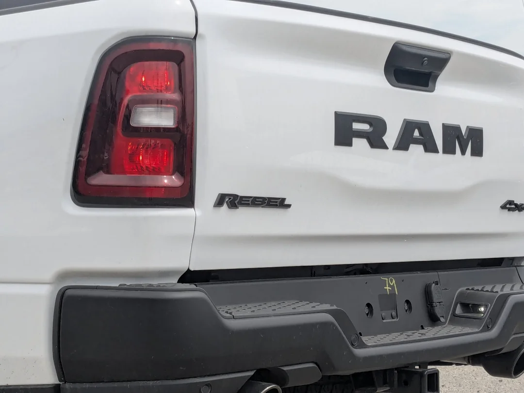 New 2026 White RAM Rebel - - 5.7L HEMI eTorque V8 - Steel Sport Hood - Trailer Brake Ctrl - Remote Start & More! image 11
