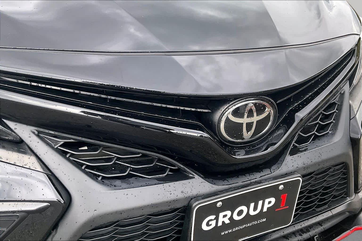 Used 2024 Midnight Black Metallic Toyota SE Nightshade image 28