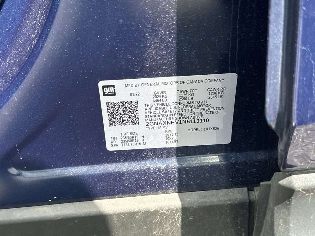 2022 CHEVROLET EQUINOX - Image 25