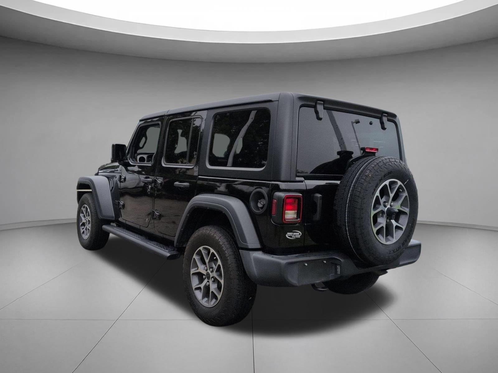 Used 2024 Black Clearcoat Jeep Sport S image 3