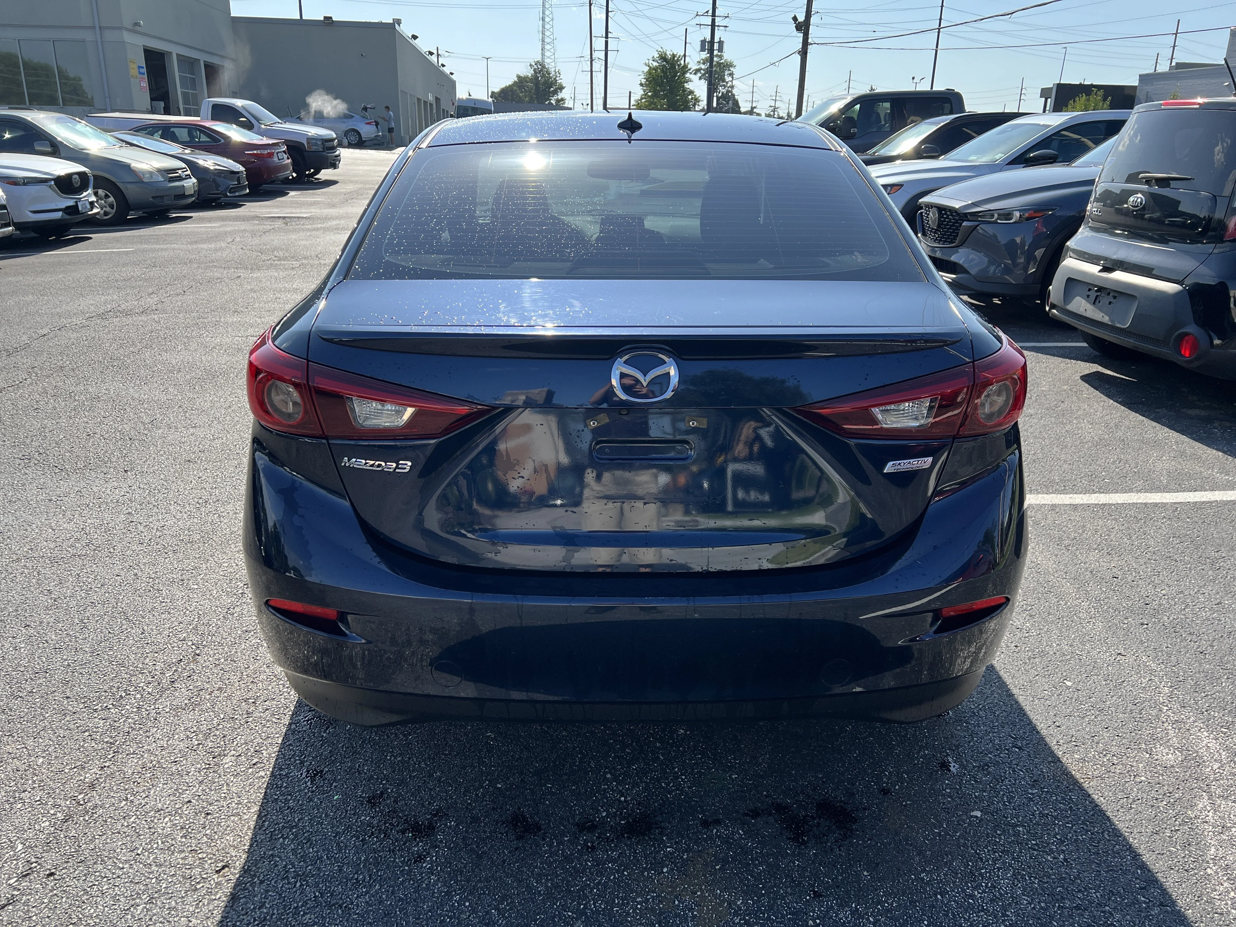 Used 2017 Deep Crystal Blue Mica Mazda Grand Touring image 6