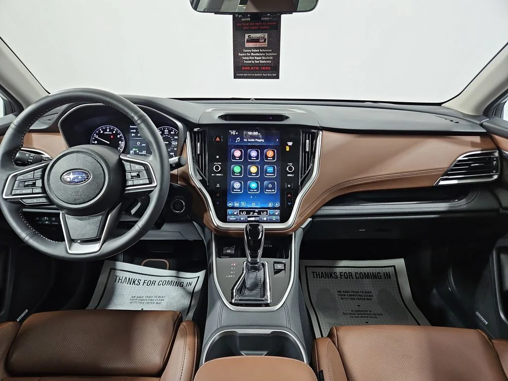 Certified Used 2025 White Subaru Touring image 15