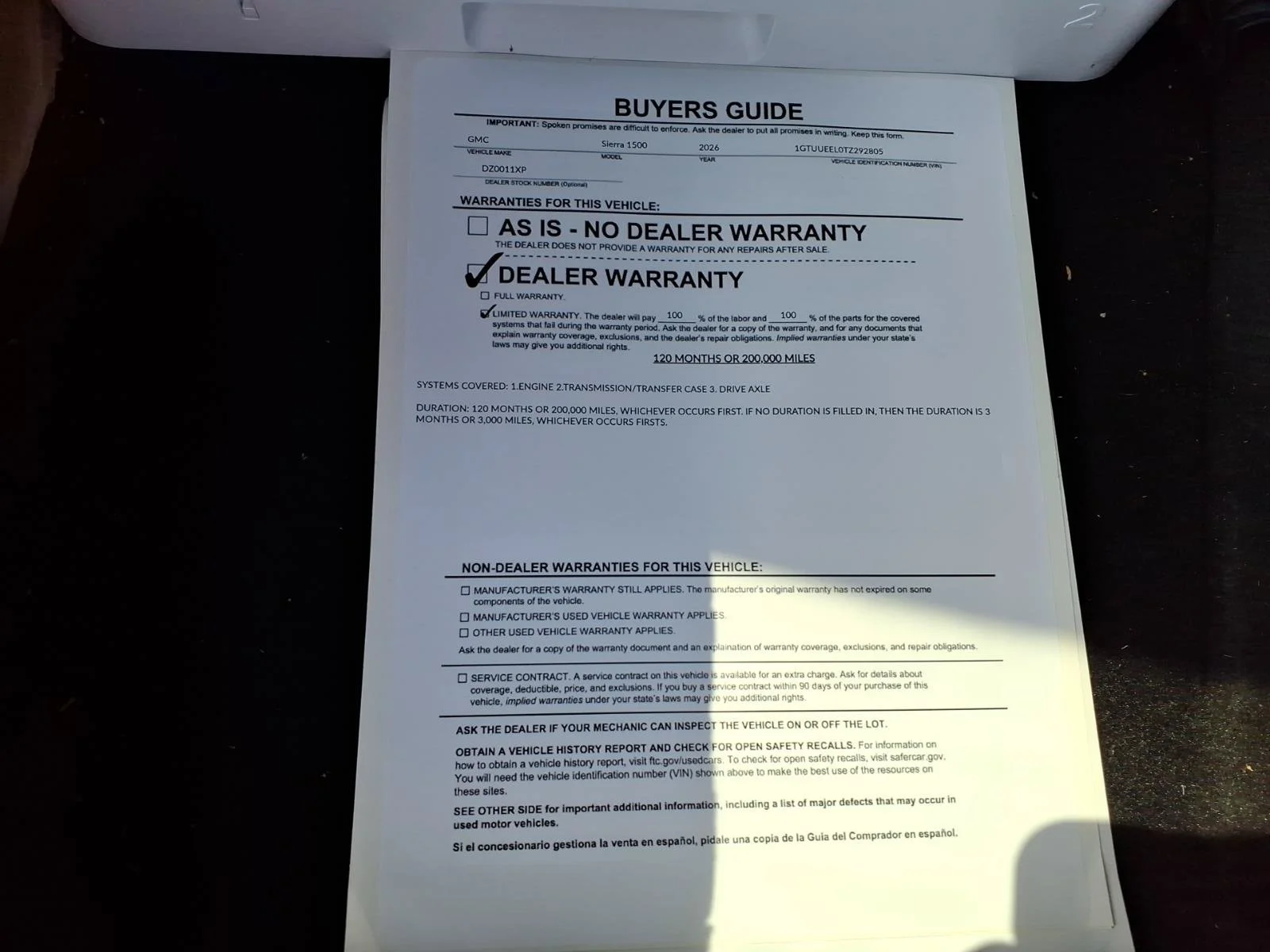 Used 2026 Summit White GMC AT4 image 35