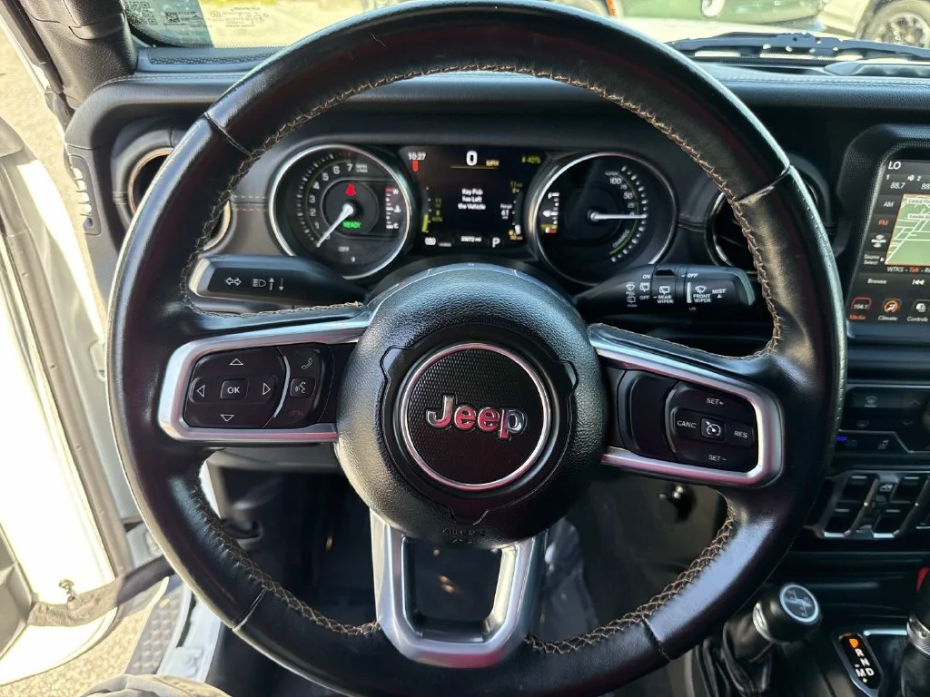 Used 2021 White Jeep Unlimited Sahara 4xe image 41