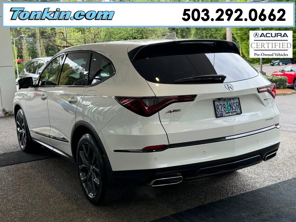 Certified Used 2023 Platinum White Pearl Acura SH-AWD with A-Spec Package image 38
