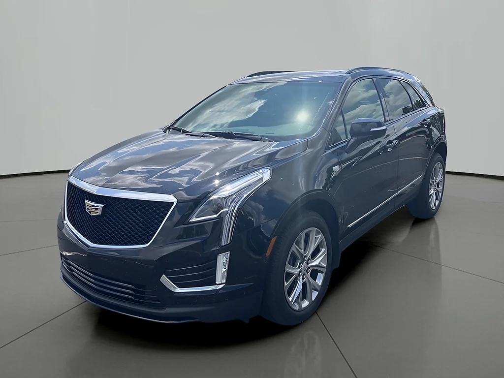 Used 2020 Stellar Black Metallic Cadillac Sport image 1