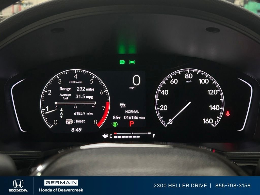 Certified Used 2025 Urban Gray Pearl Honda 4D SPORT image 20
