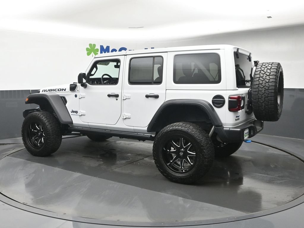 Used 2023 White Jeep Rubicon 4xe image 25