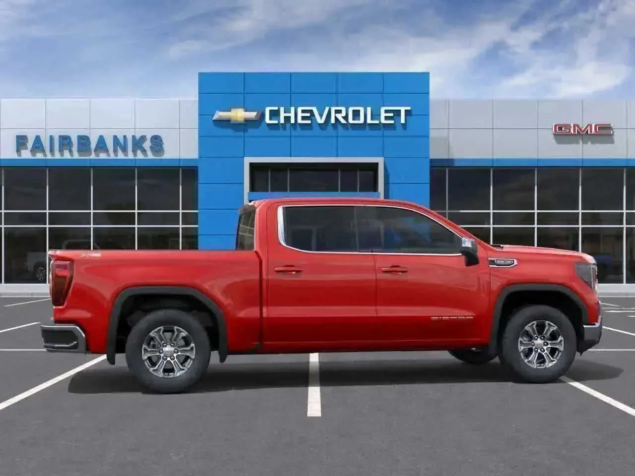 New 2026 Cardinal Red GMC SLE image 5