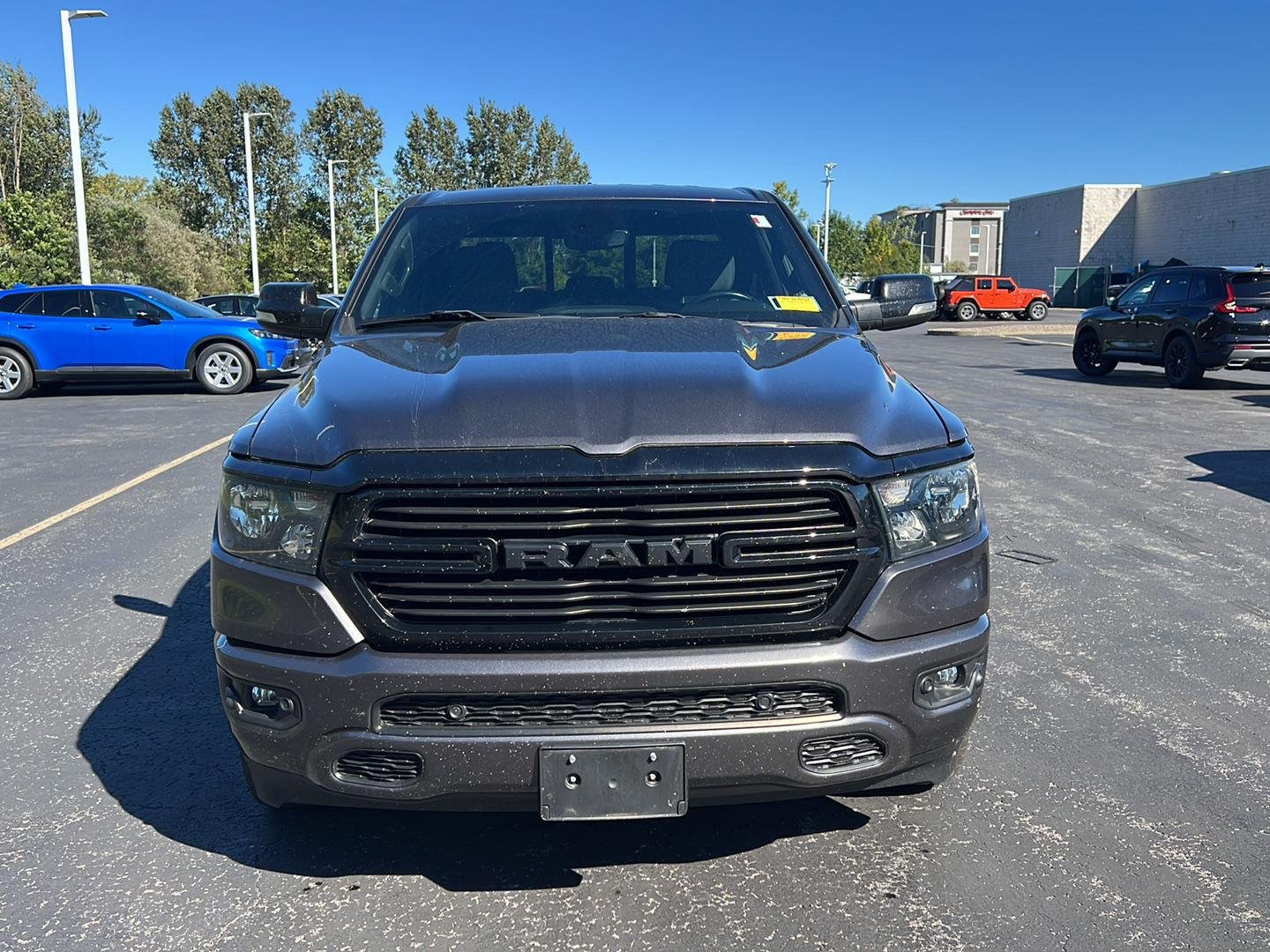 Used 2021 Granite Crystal Metallic Clearcoat Ram Big Horn image 2