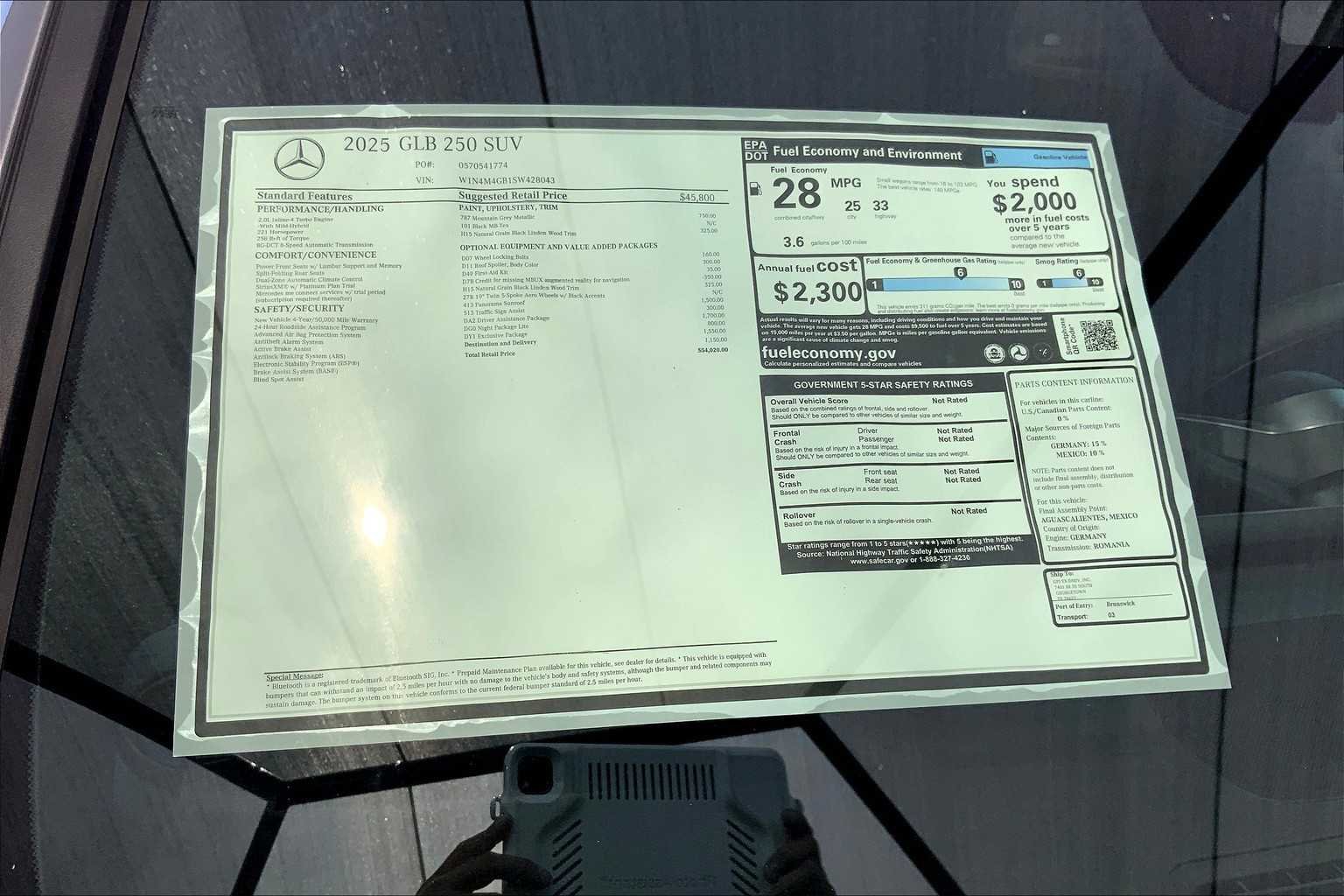 2025 Mercedes-Benz GLB Base - Photo 22