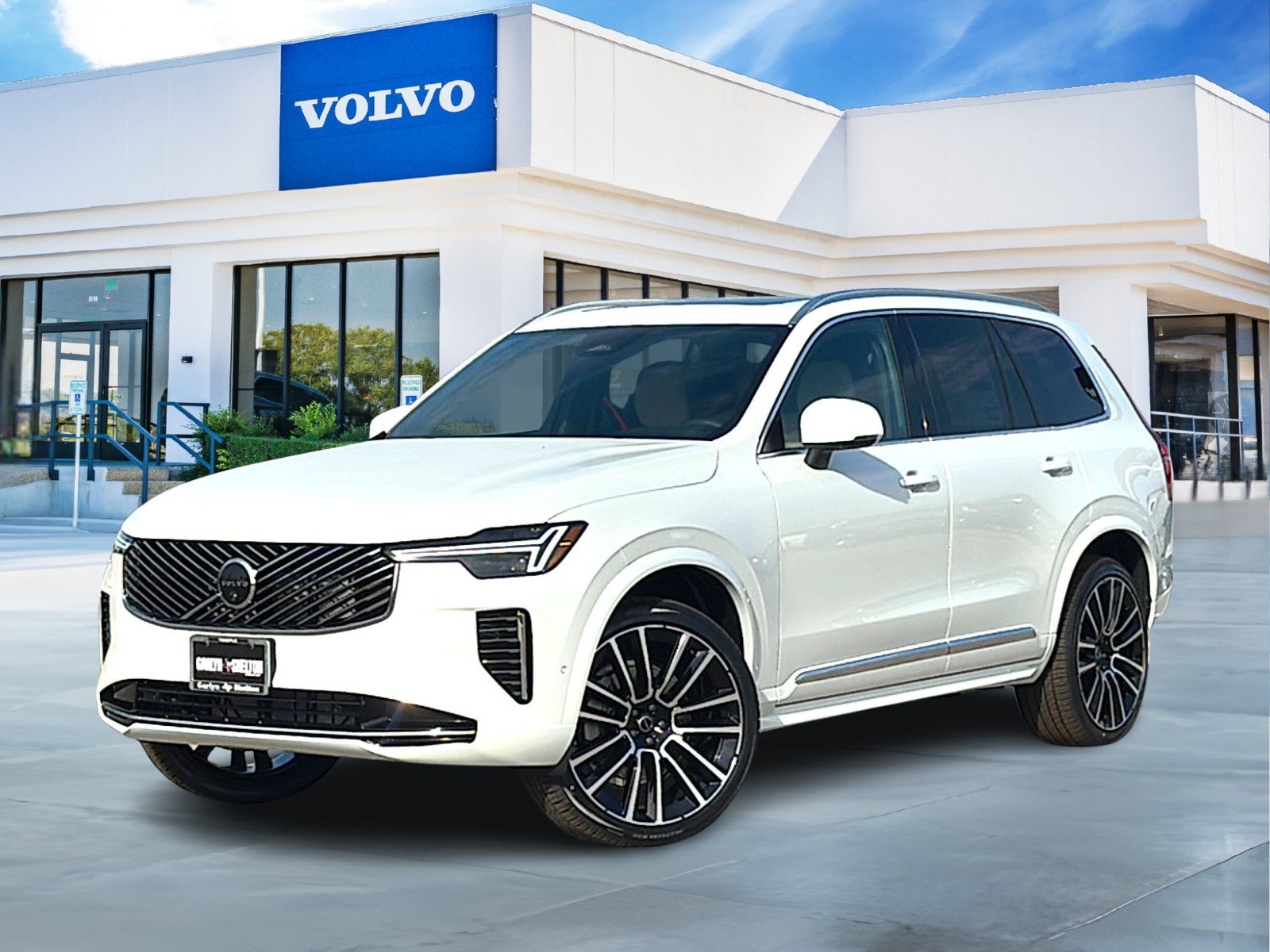 New 2026 Crystal White Volvo Plus image 1