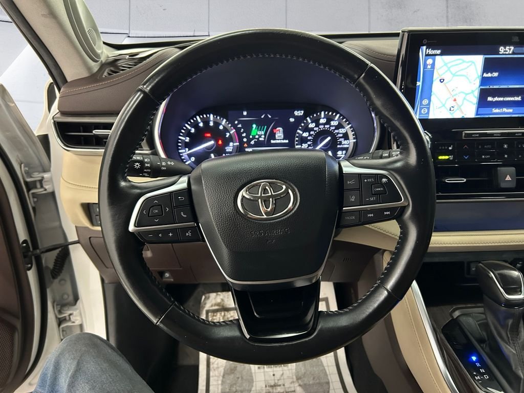Used 2020 White Toyota Limited image 9
