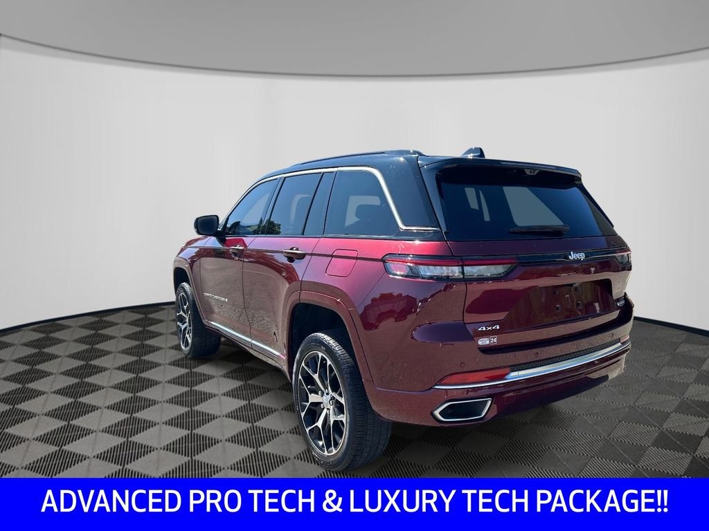 Used 2025 Red Jeep Summit Reserve image 3
